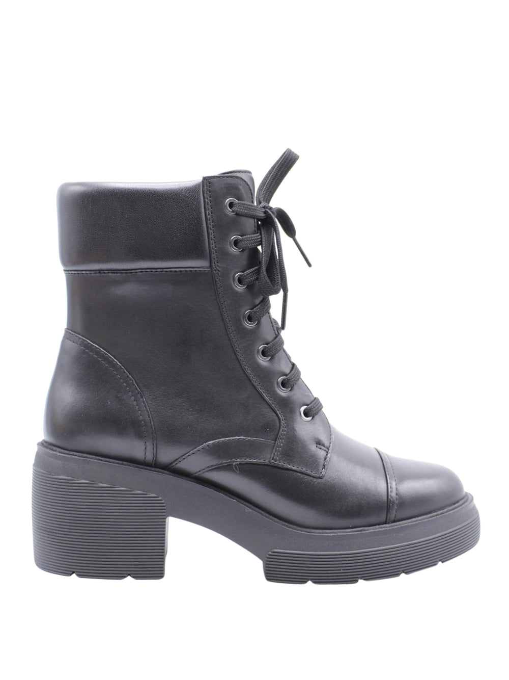 GEOX Stivaletti con tacco Donna - modello D46WWB Nero
