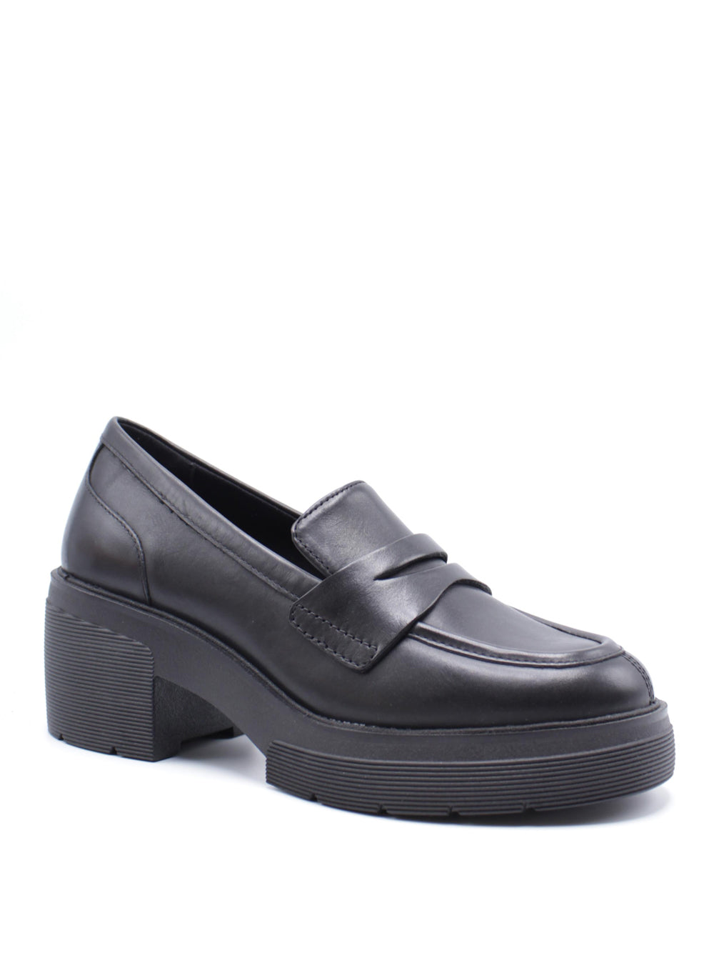 GEOX Mocassini con tacco Donna - modello D46WWD Nero