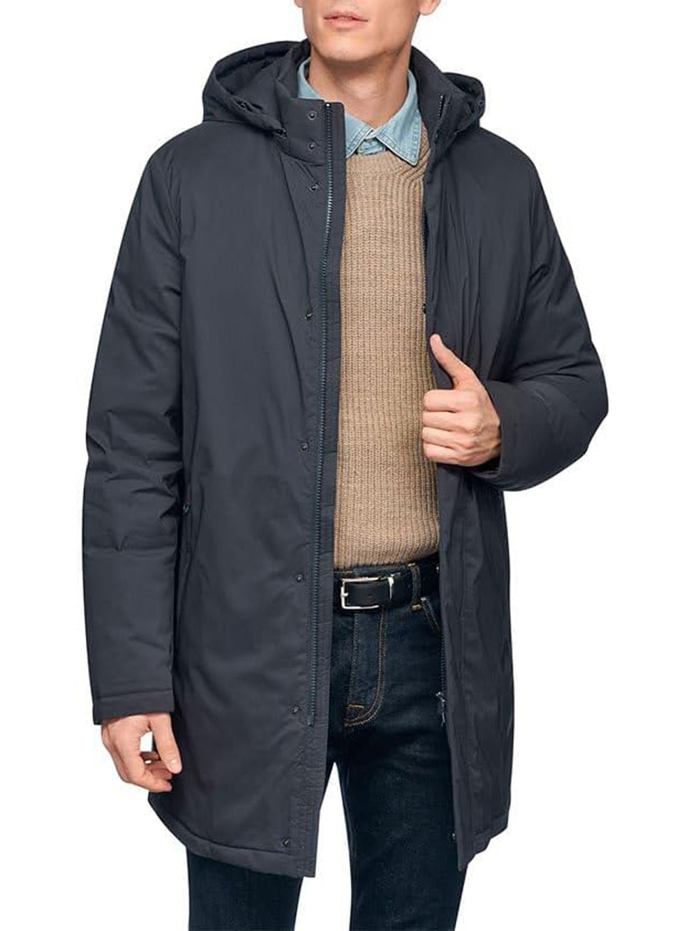 GEOX Cappotto Uomo - Antracite modello M4625K Grigio