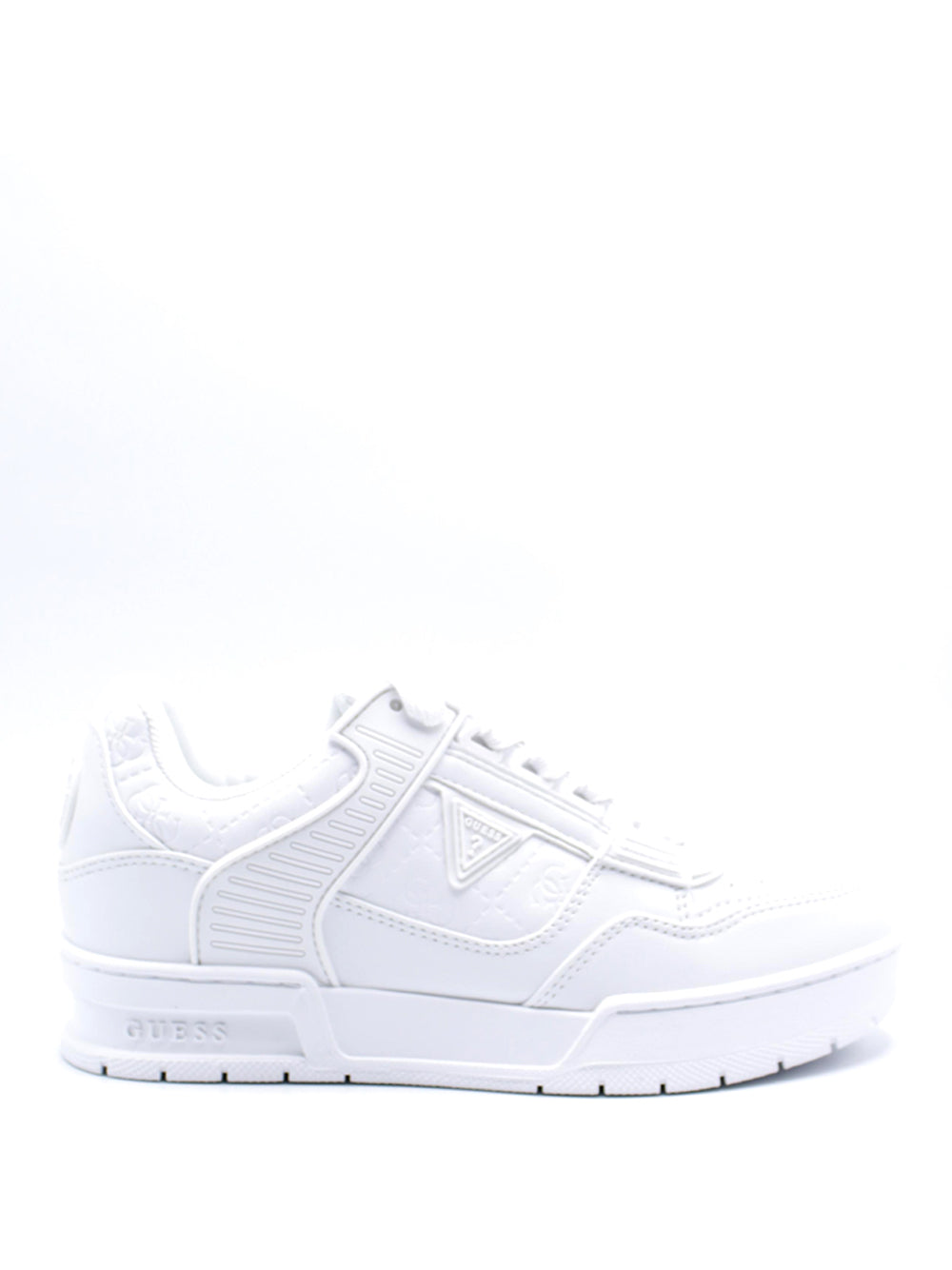 GUESS Sneakers platform Donna - modello FLFCLEELE12 Bianco