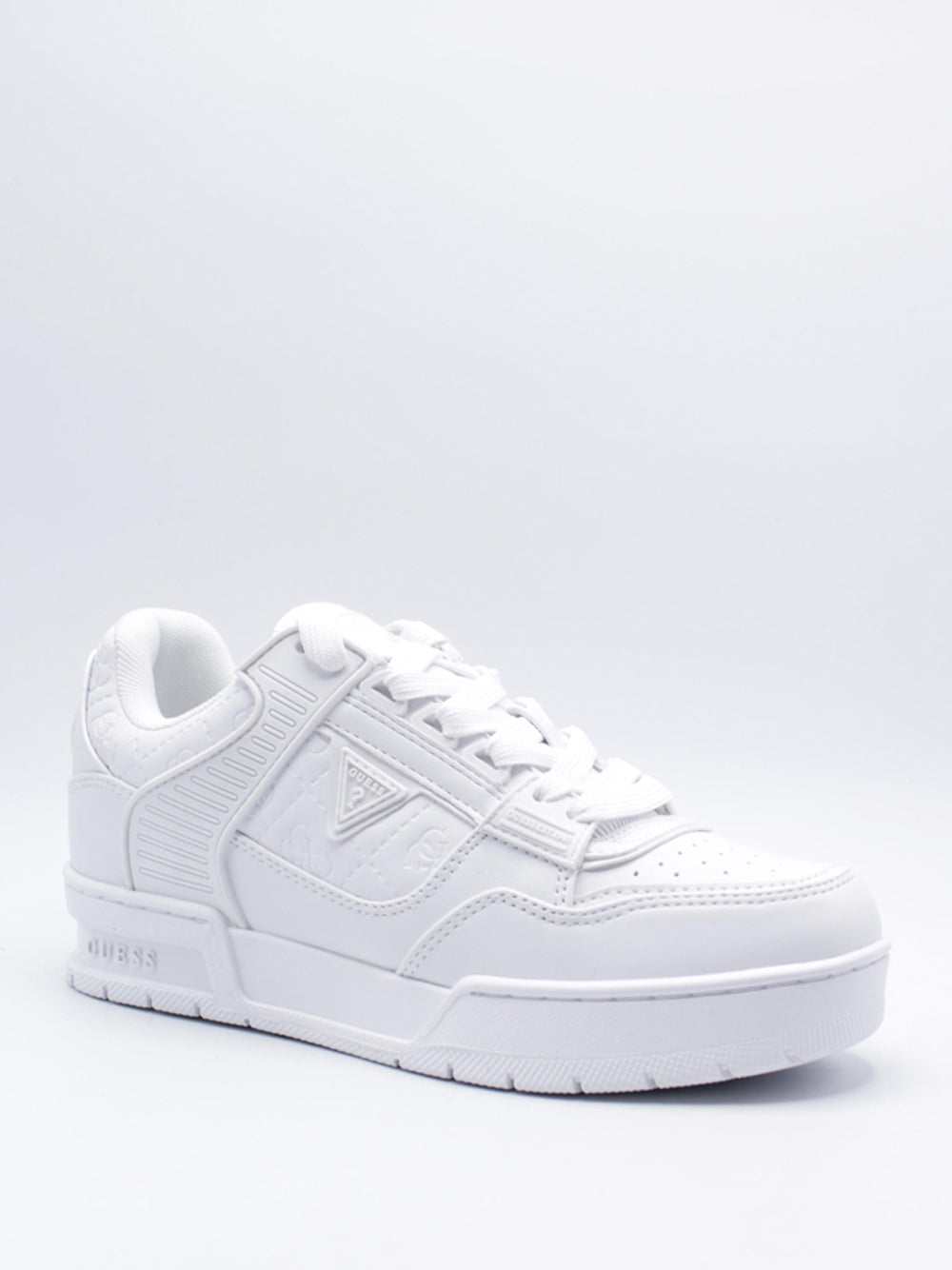 GUESS Sneakers platform Donna - modello FLFCLEELE12 Bianco