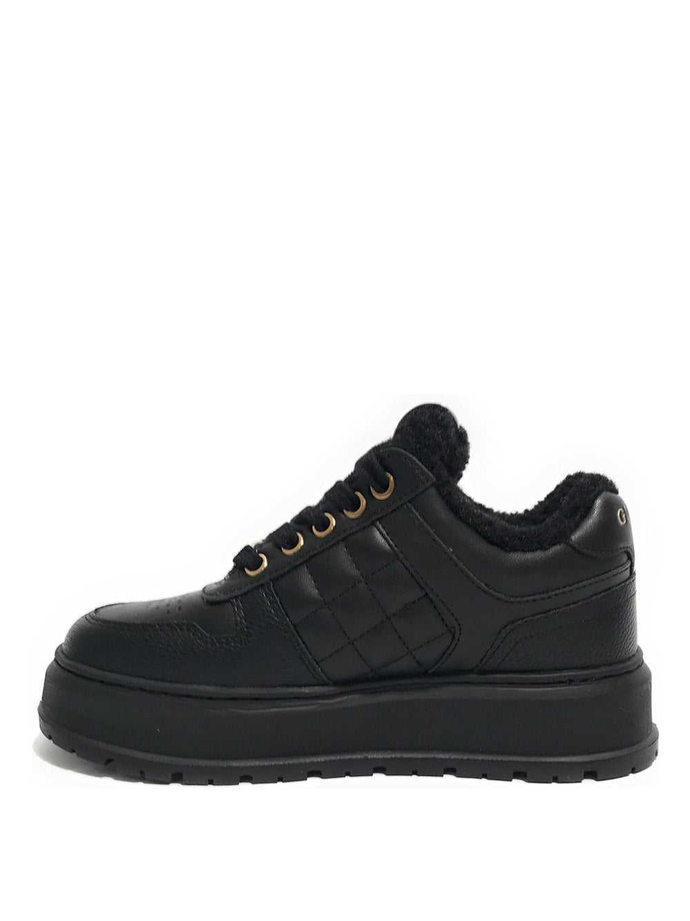 GUESS Sneakers platform Donna - modello FLFTRRELE12 Nero