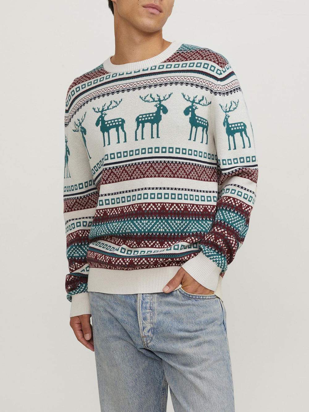 Jack e Jones JACK&JONES Maglione Uomo - modello 12248145 Marrone