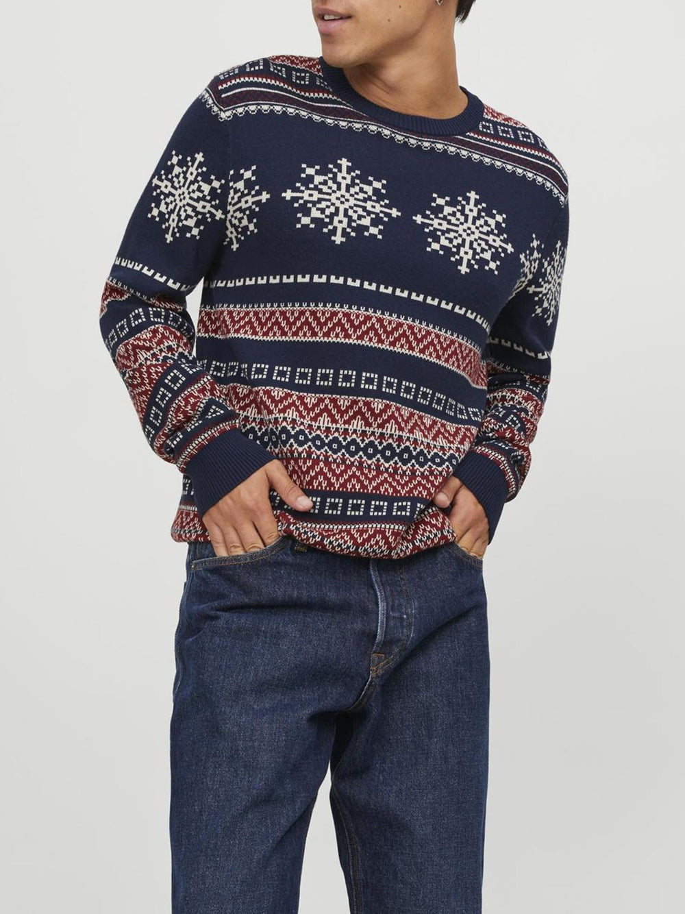 Jack e Jones JACK&JONES Maglione Uomo - modello 12248145 Blu