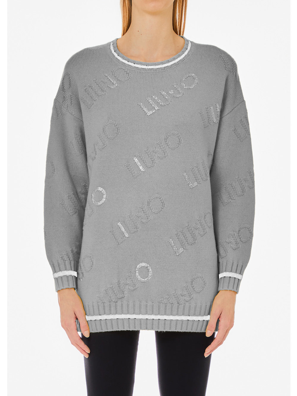 LIU.JO Maglione Donna - modello TF4173MS55L Grigio
