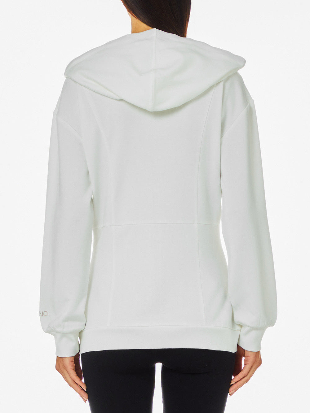 LIU.JO Felpa con zip Donna - modello TF4188FS576 Bianco