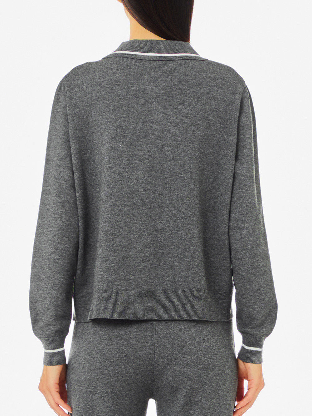 LIU.JO Maglione con zip Donna - modello TF4314MS63L Grigio
