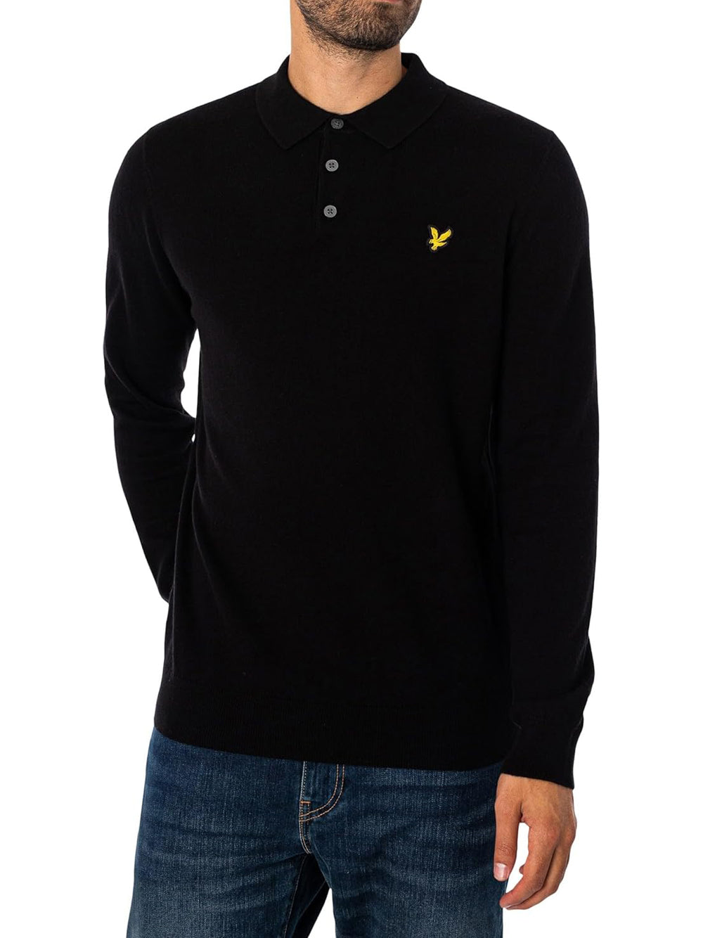 LYLE & SCOTT Maglione Uomo - modello 24WMLSKN2113V Nero