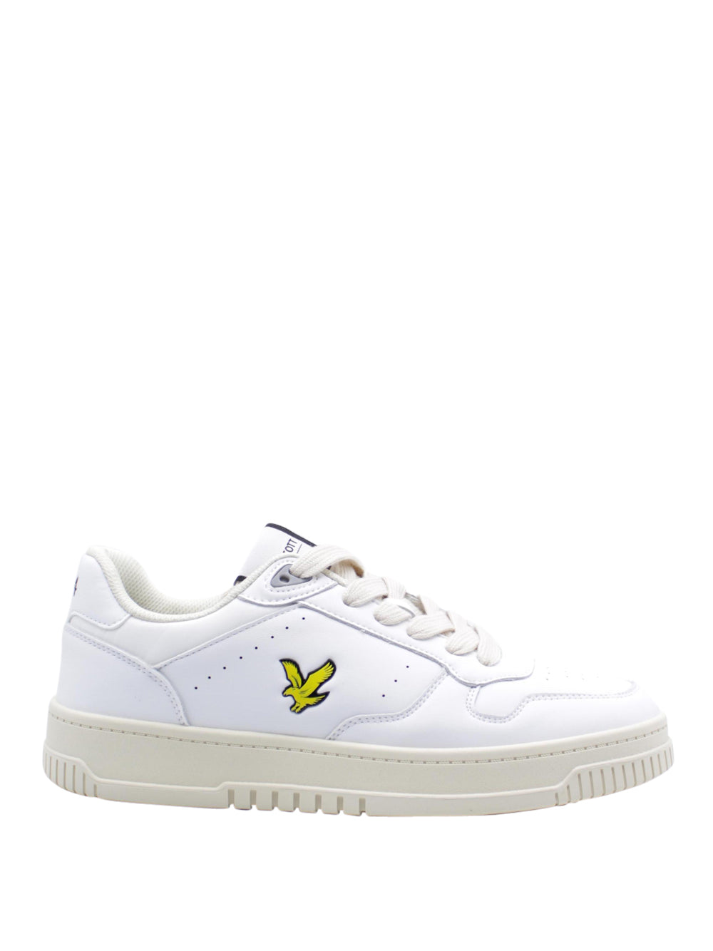 LYLE & SCOTT Sneakers plantare estraibile Uomo - modello LS300010AM Bianco