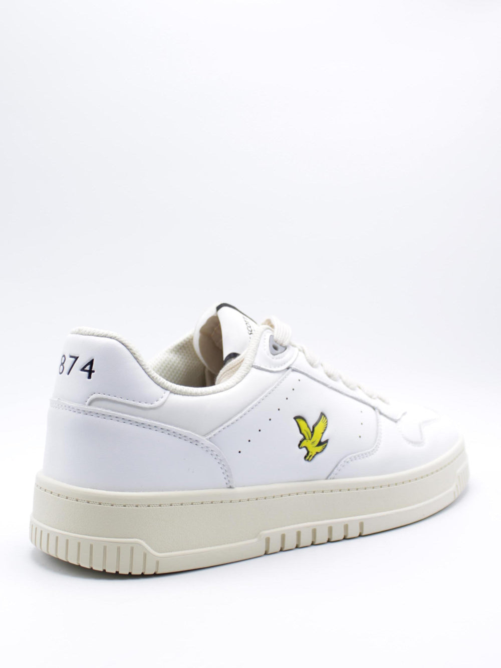 LYLE & SCOTT Sneakers plantare estraibile Uomo - modello LS300010AM Bianco