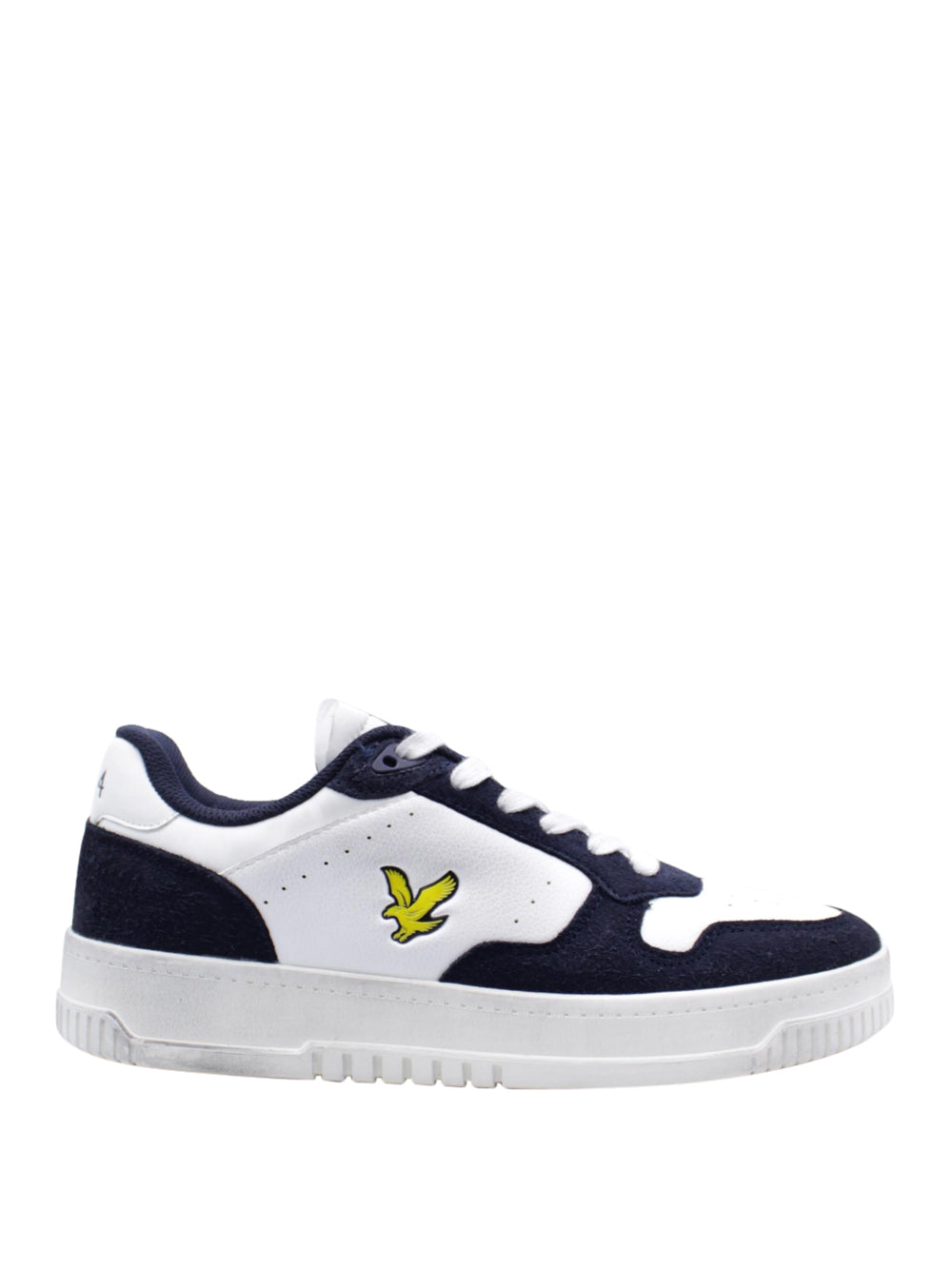 LYLE & SCOTT Sneakers plantare estraibile Uomo - modello LS300010BM Bianco