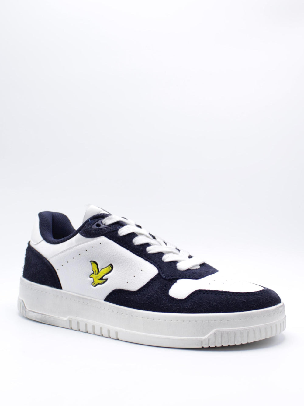 LYLE & SCOTT Sneakers plantare estraibile Uomo - modello LS300010BM Bianco