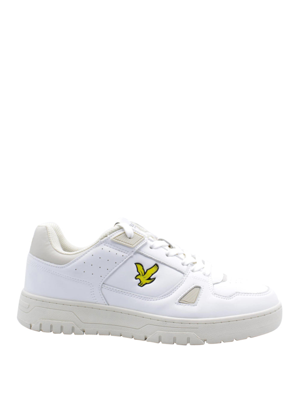 LYLE & SCOTT Sneakers plantare estraibile Uomo - modello LS302017AM Bianco