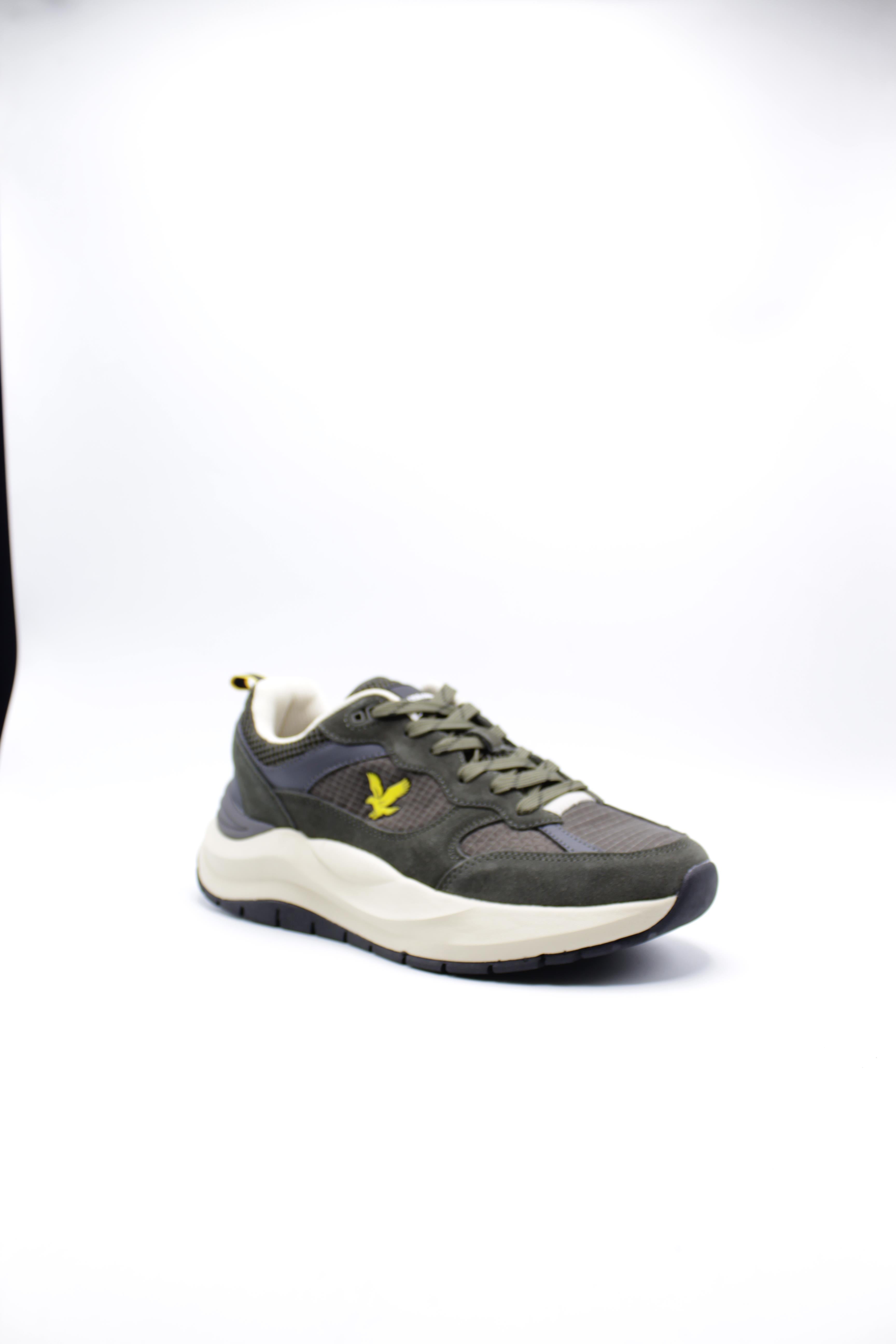 LYLE & SCOTT Sneakers plantare estraibile Uomo - modello LS305022AM Verde