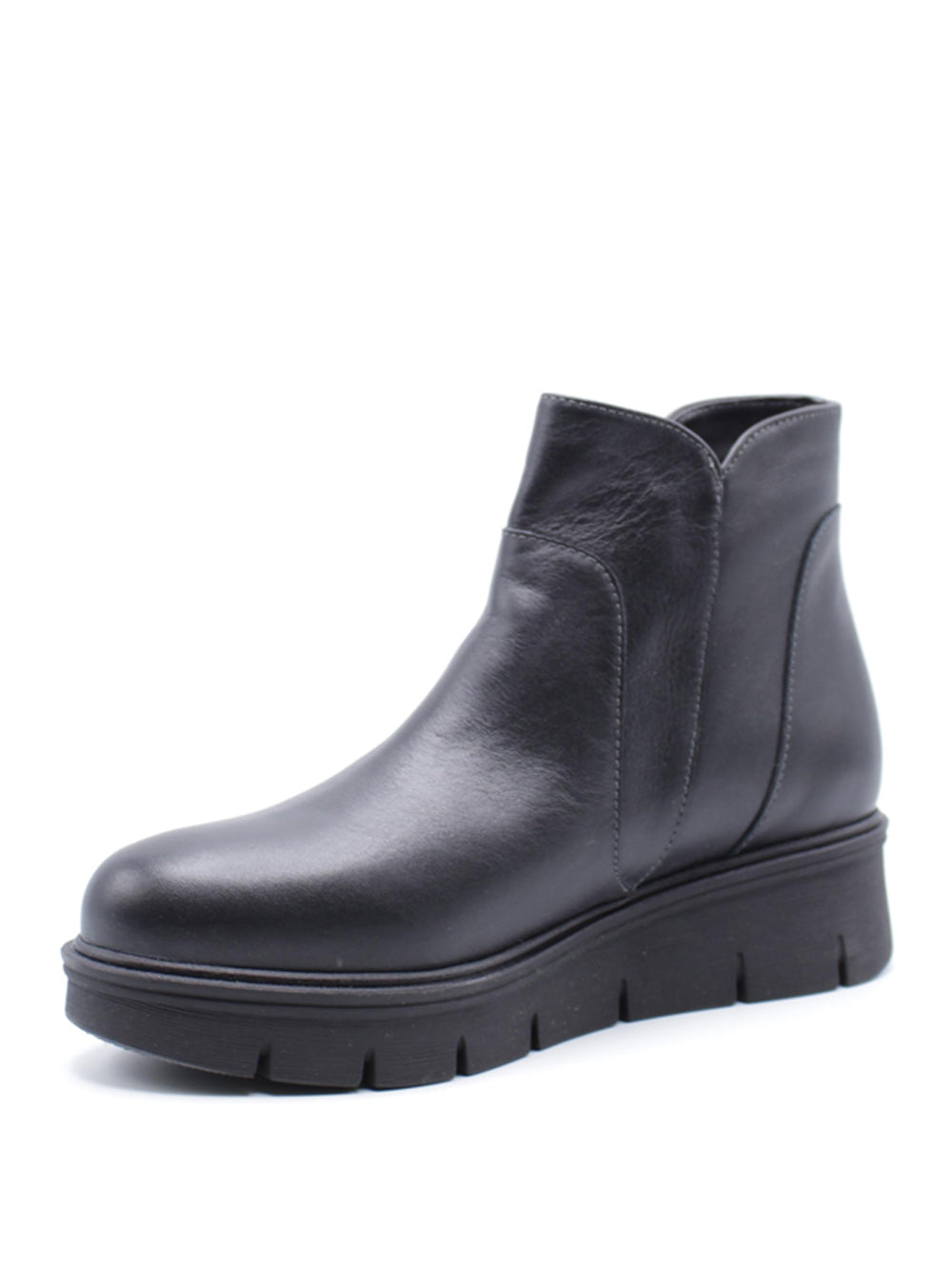 MELLUSO Stivaletti con zeppa Donna - modello K91718 Nero