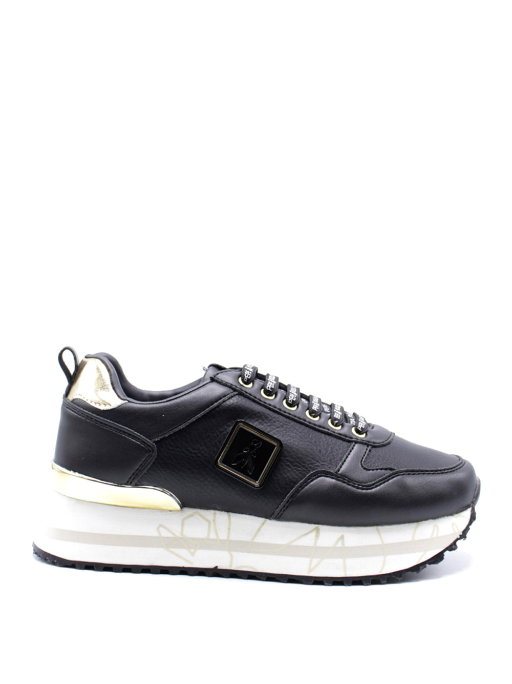 PATRIZIA PEPE Sneakers platform Donna - modello PJ860 Nero