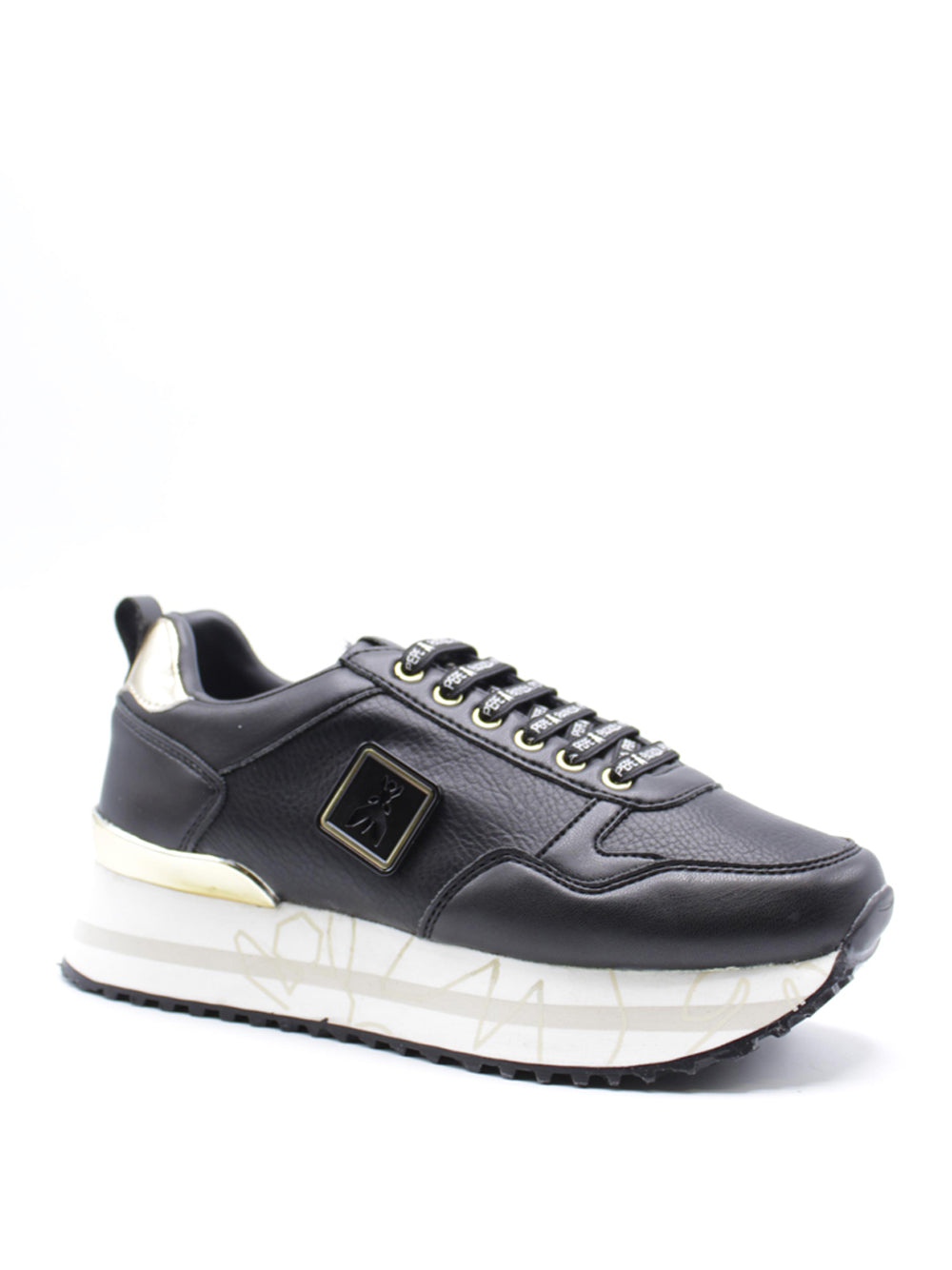 PATRIZIA PEPE Sneakers platform Donna - modello PJ860 Nero