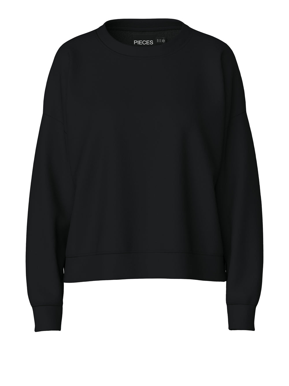 PIECES Felpa Donna - modello 17113432 Nero