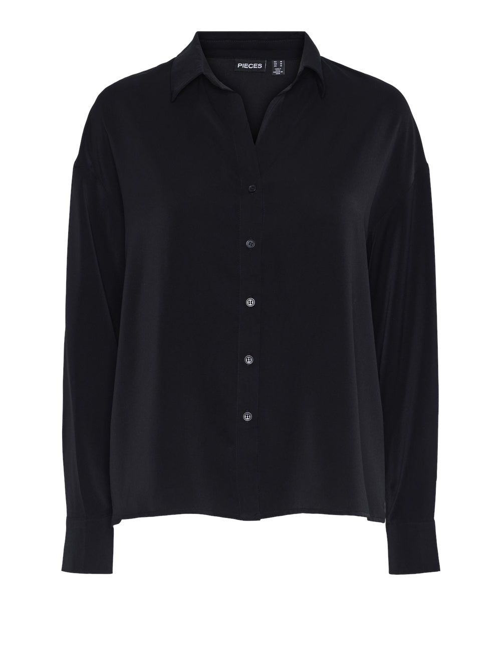PIECES Camicia Donna - modello 17146430 Nero