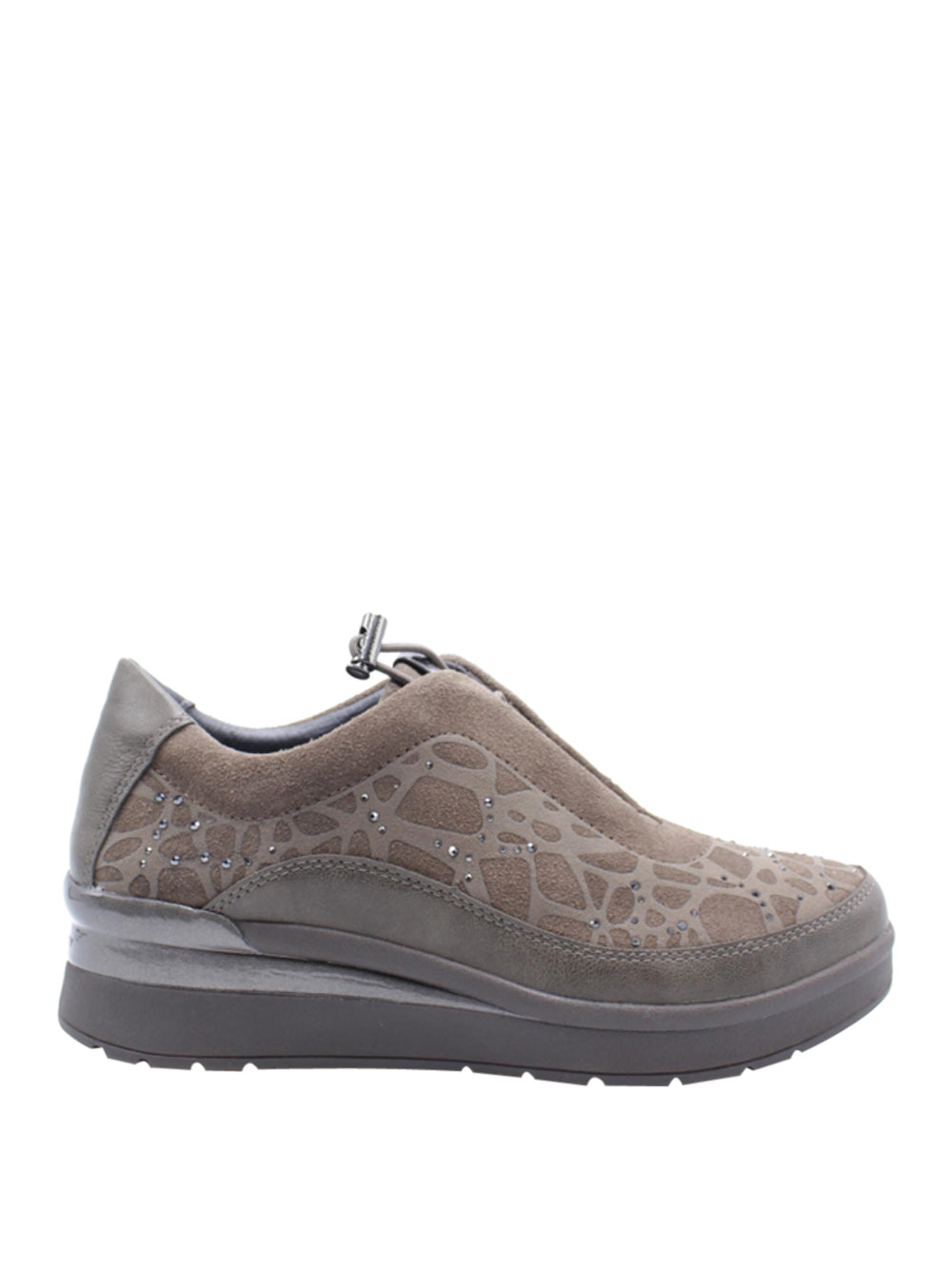 STONEFLY Sneakers con zeppa Donna - modello 221725 Grigio