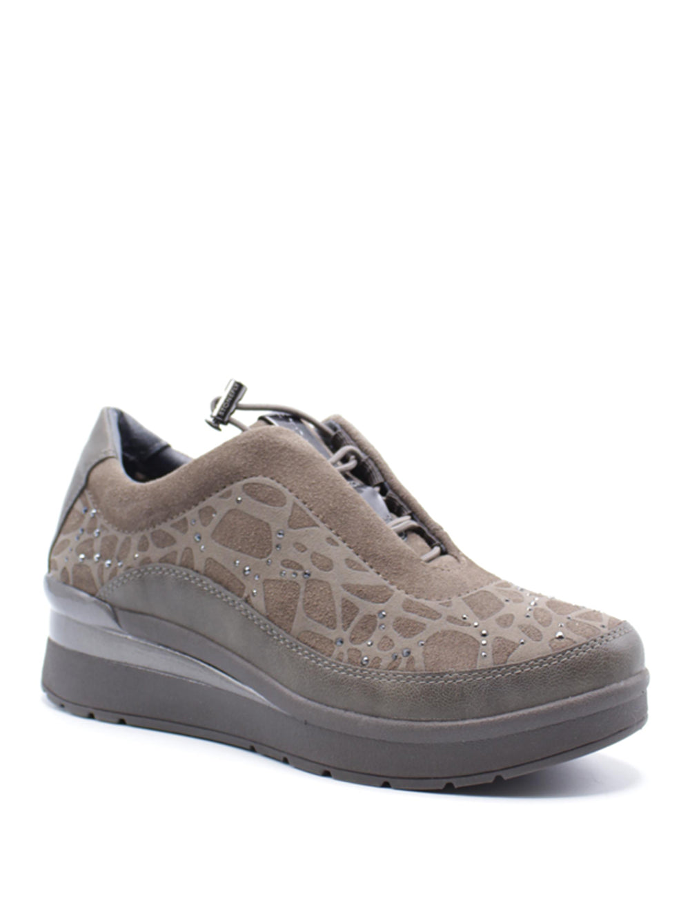 STONEFLY Sneakers con zeppa Donna - modello 221725 Grigio