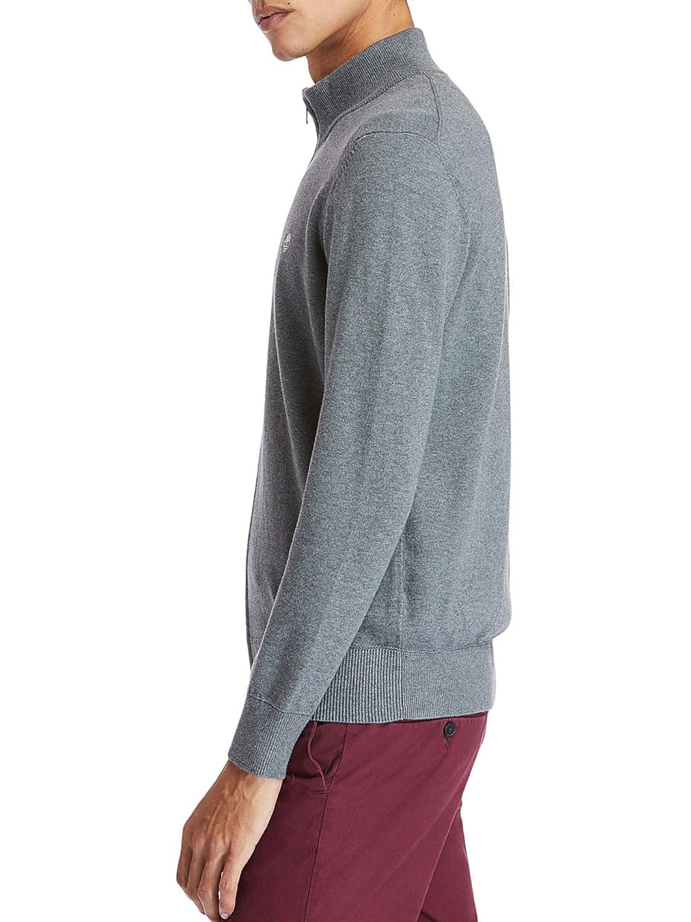 TIMBERLAND Maglione con zip Uomo - modello TB0A2BMZU141 Grigio