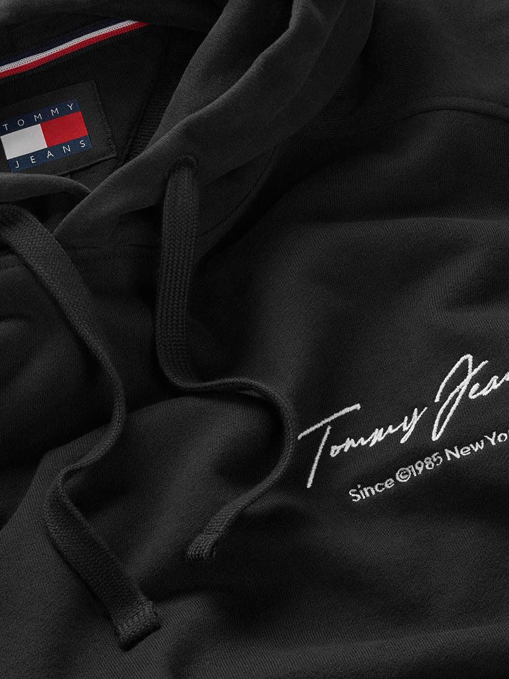 TOMMY HILFIGER Felpa Uomo - modello DM0DM19239 Nero