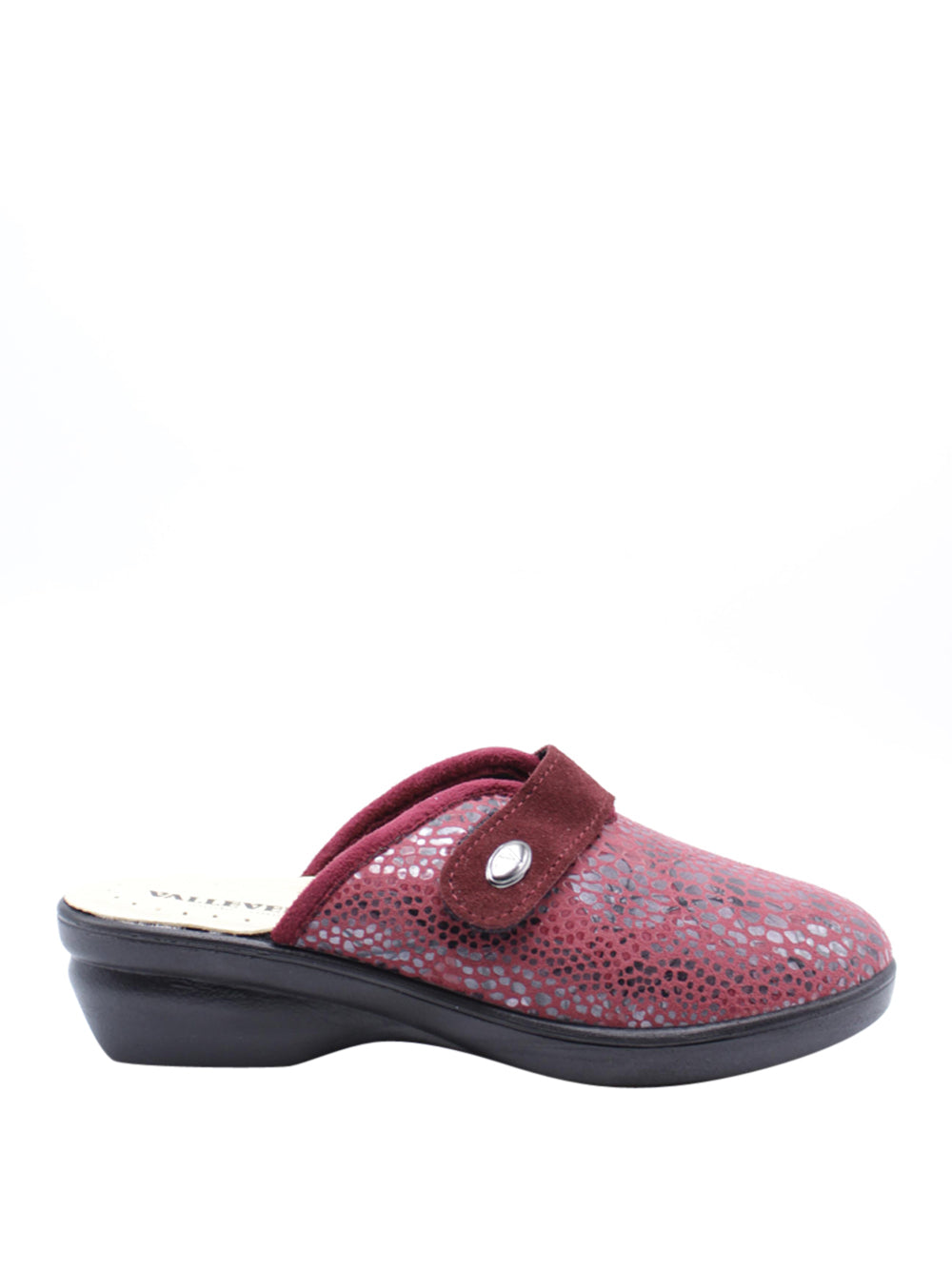 VALLEVERDE Ciabatte con strappi Donna - Bordò modello 25234 Bordeaux