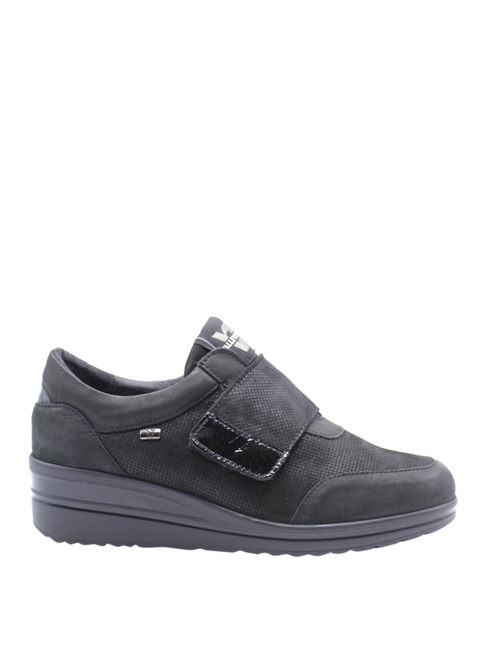 VALLEVERDE Sneakers con zeppa Donna - modello 36210 Nero
