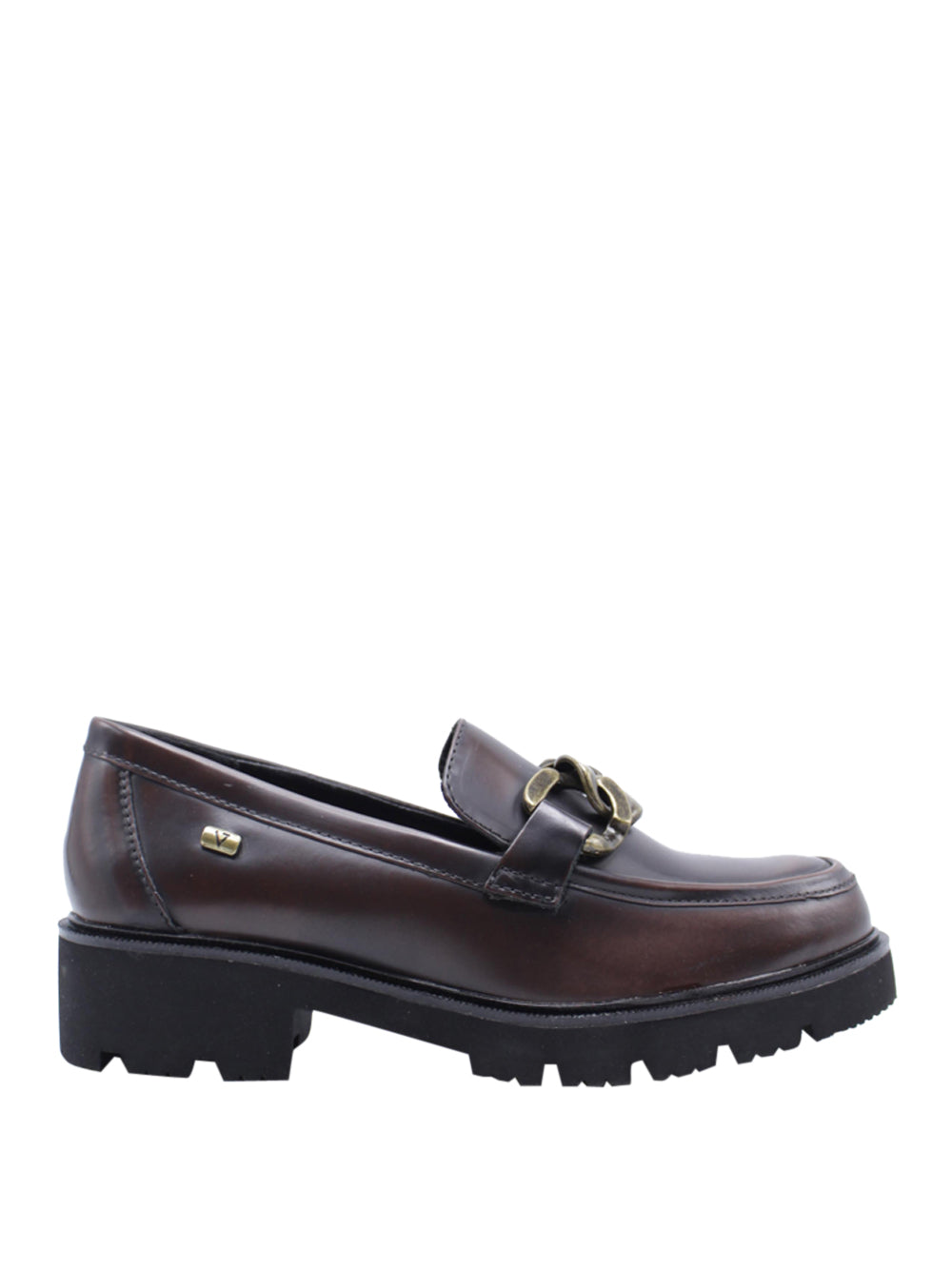 VALLEVERDE Mocassini con tacco Donna - Testa di moro modello 36243 Marrone