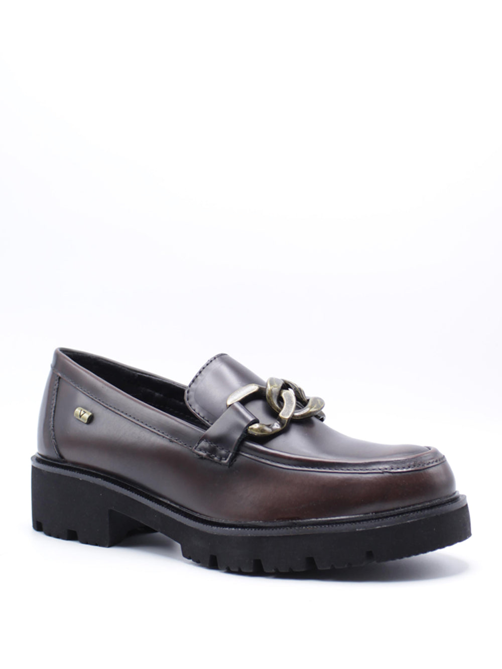 VALLEVERDE Mocassini con tacco Donna - Testa di moro modello 36243 Marrone