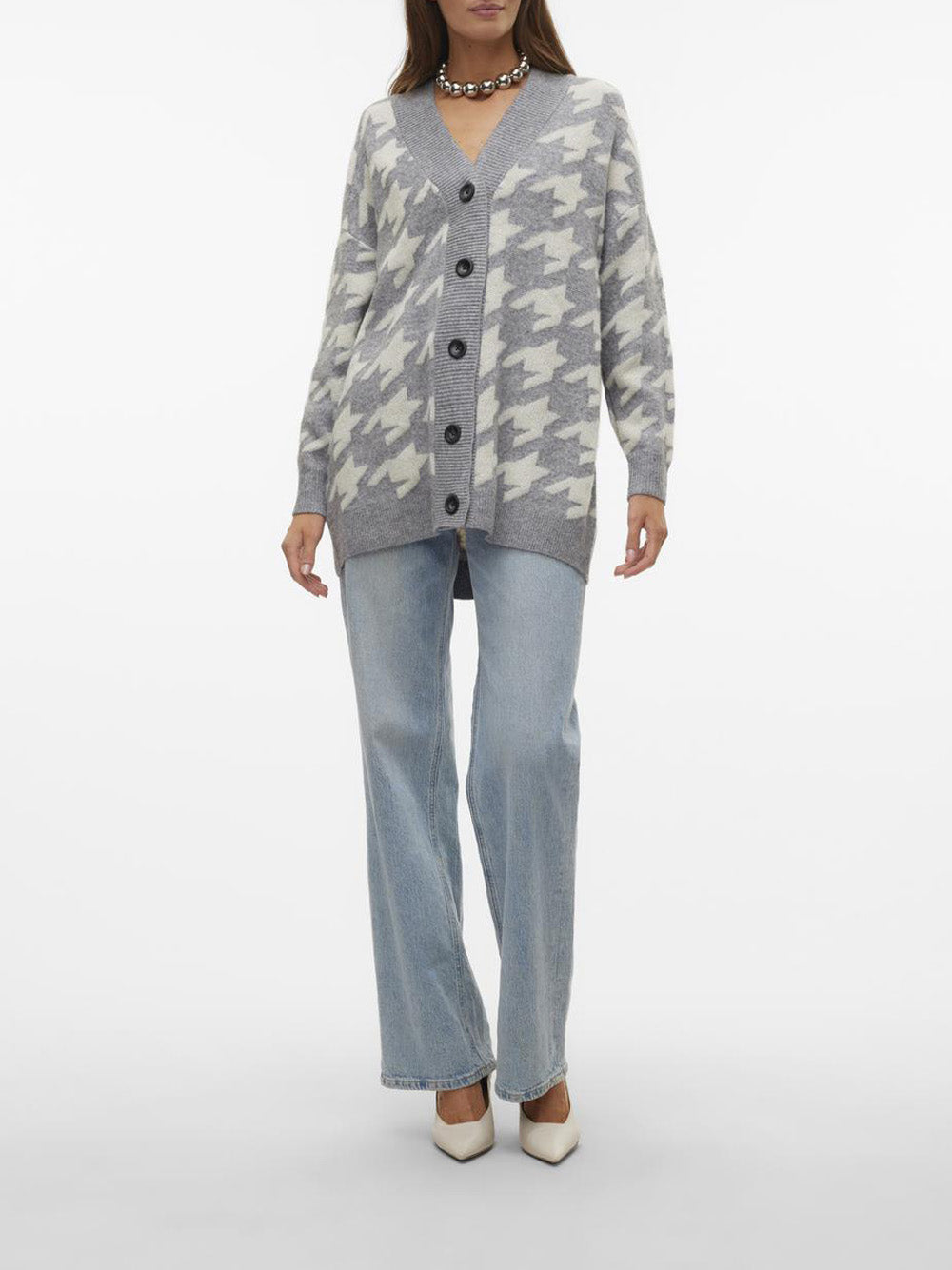 VERO MODA Cardigan Donna - modello 10311091 Grigio