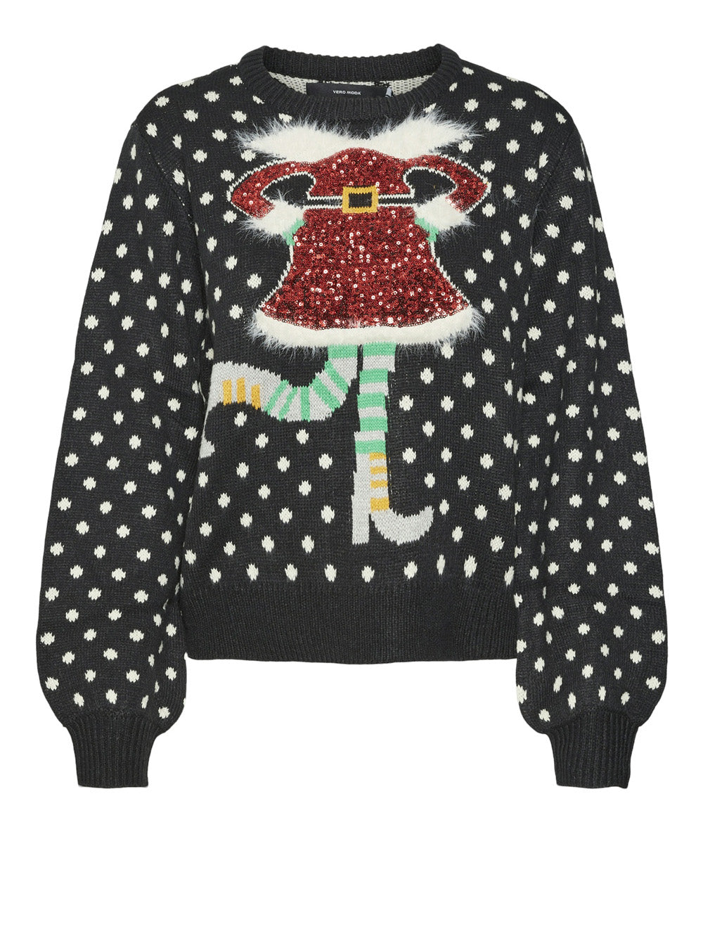 VERO MODA Maglione Donna - modello 10311359 Nero