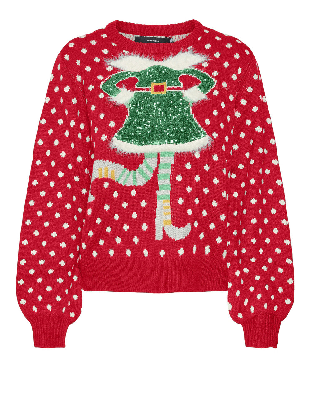 VERO MODA Maglione Donna - modello 10311359 Rosso