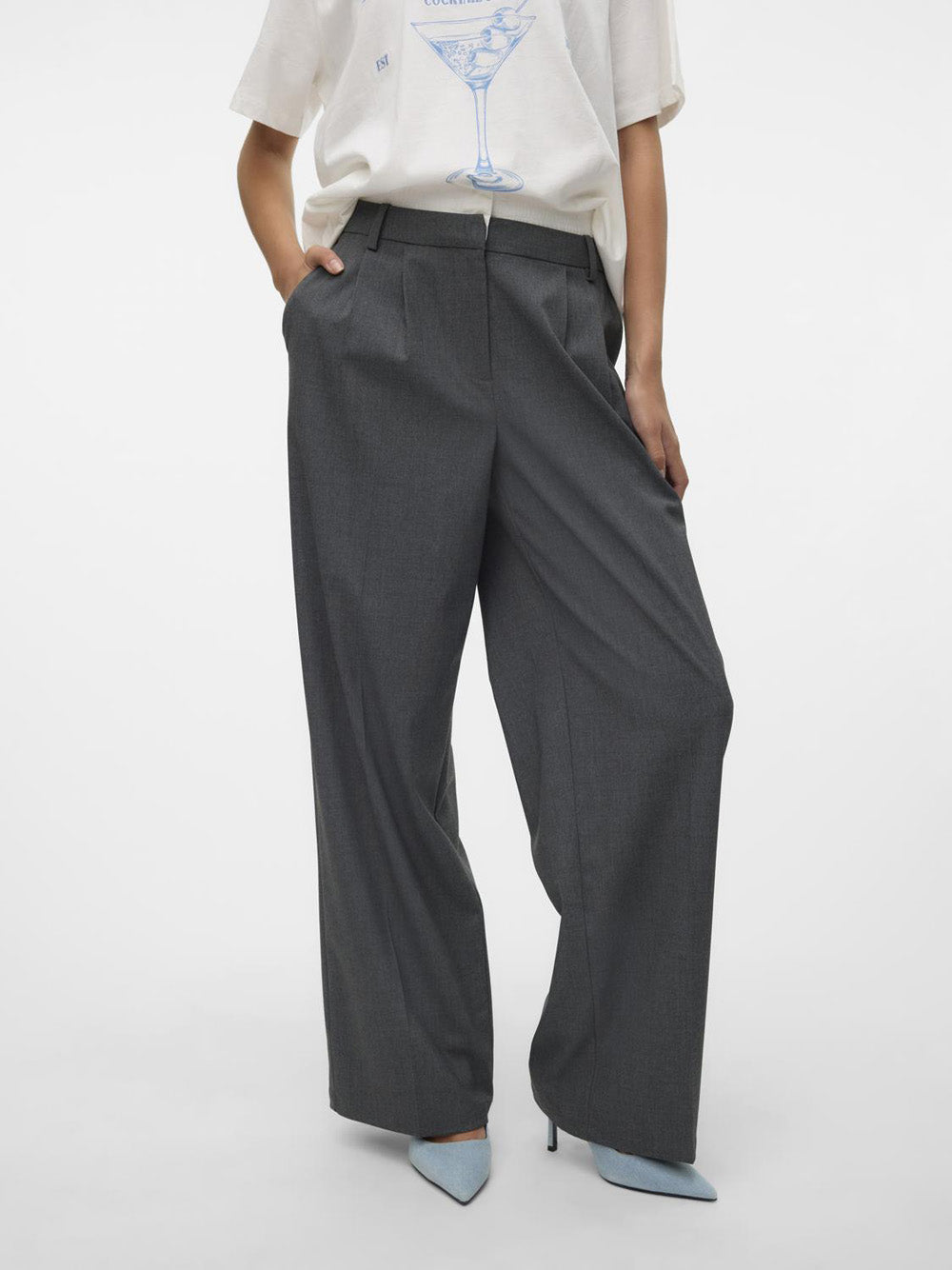 VERO MODA Pantalone Donna - modello 10318578^ Grigio