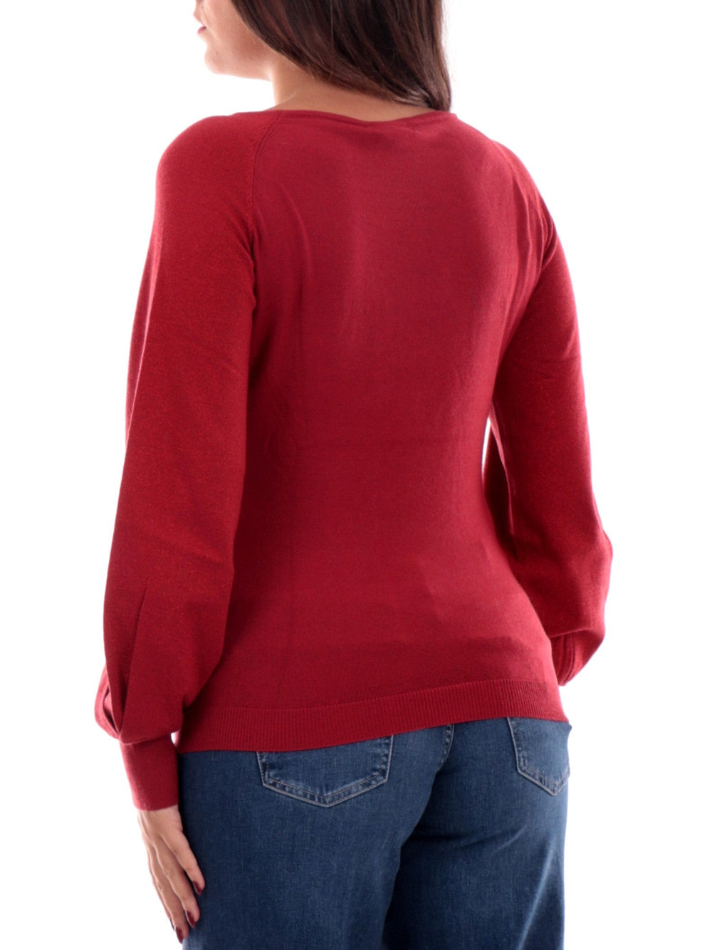 YES ZEE Maglione Donna - modello M062BG00 Rosso