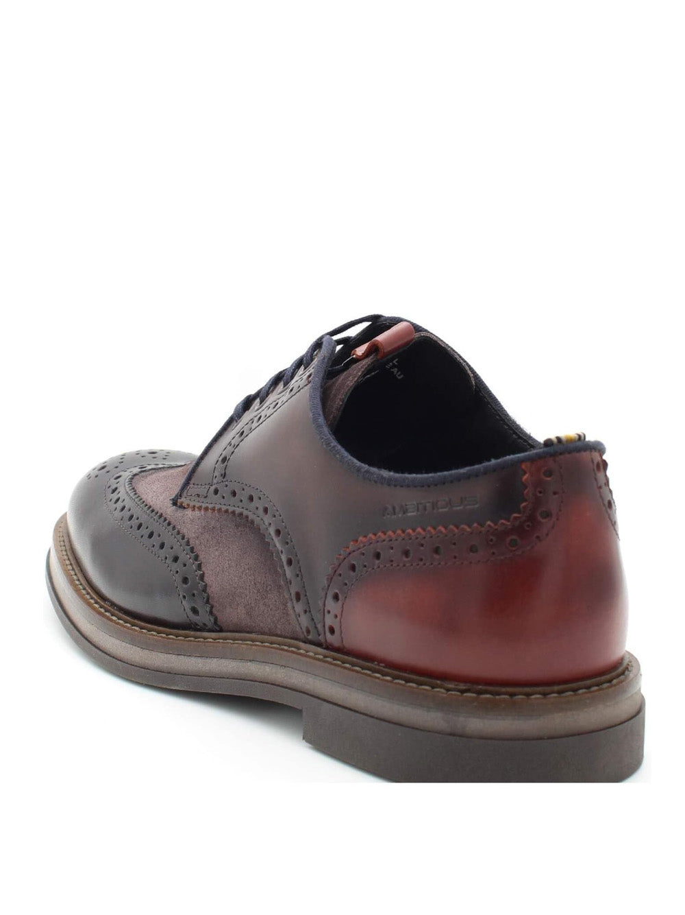 AMBITIOUS Scarpe Stringate duilio Uomo - Testa di moro modello 12391C-6811AM Marrone