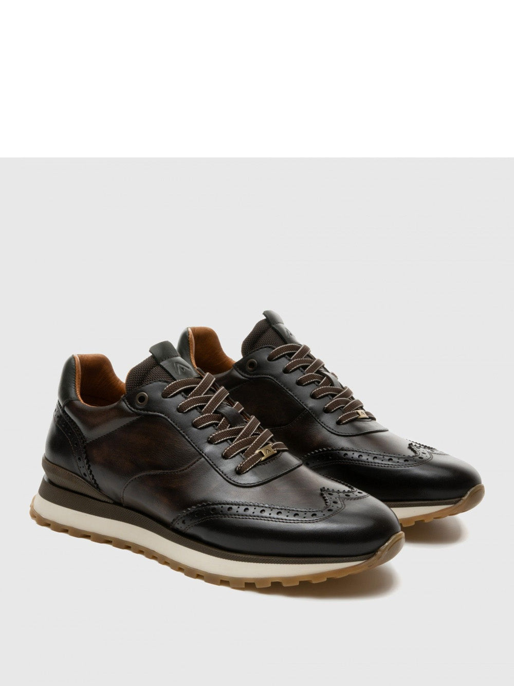 AMBITIOUS Sneakers plantare estraibile Uomo - Testa di moro modello 13139-7290AM Marrone