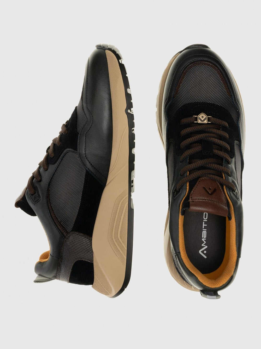 AMBITIOUS Sneakers plantare estraibile Uomo - modello 13422-7129AM Blu