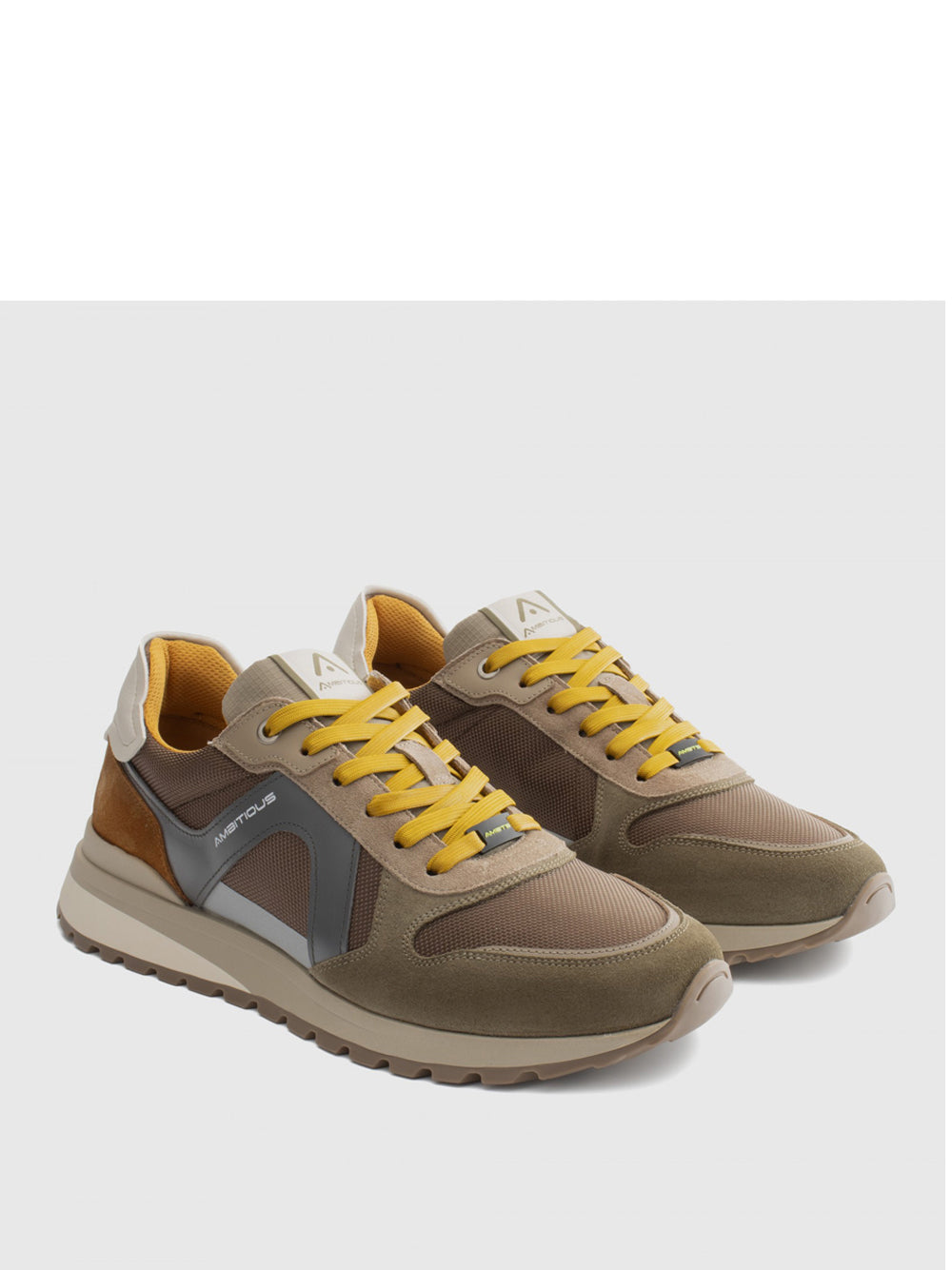 AMBITIOUS Sneakers Uomo - modello 14146-1872AM Marrone