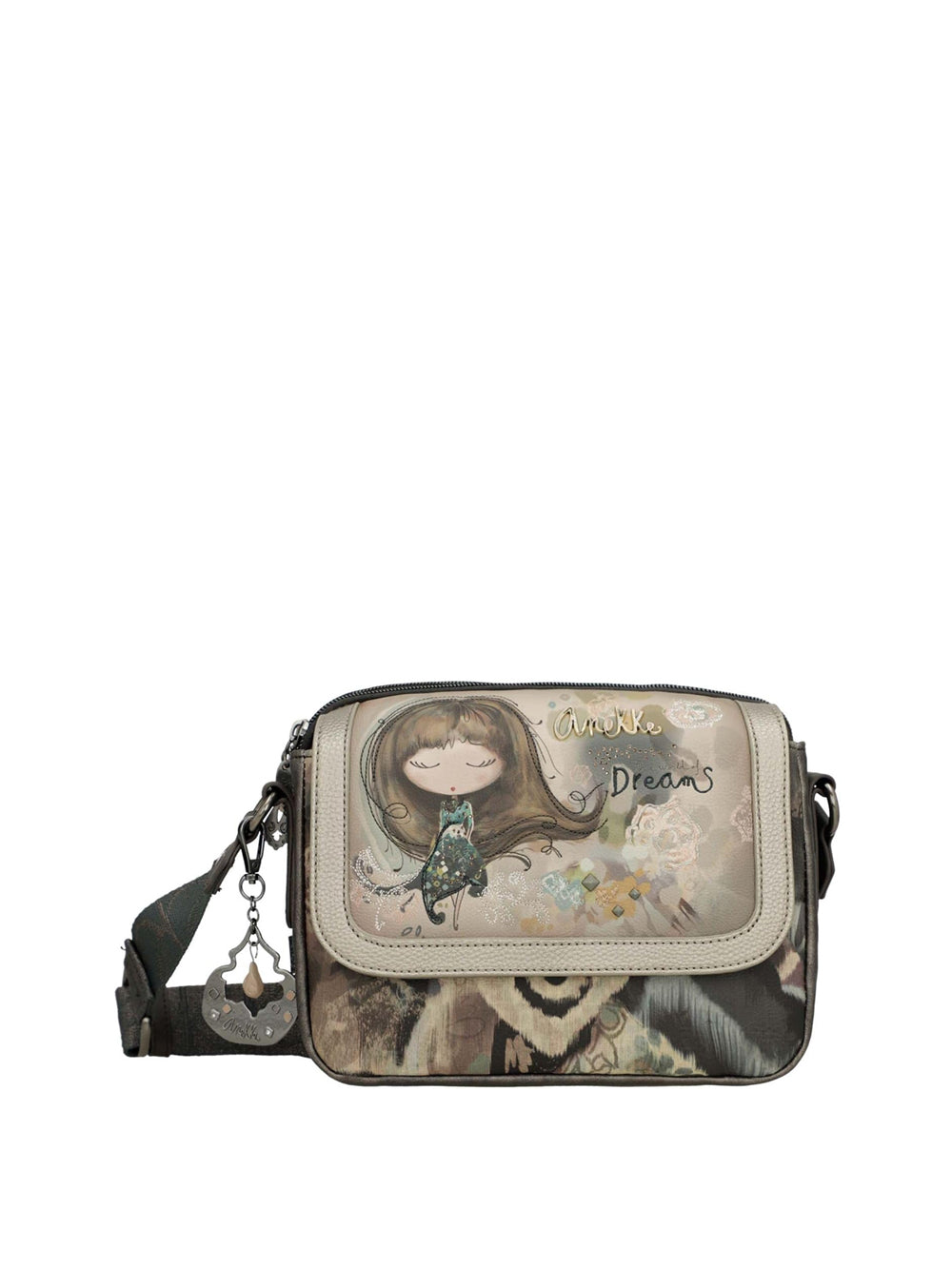 ANEKKE Borsa a Tracolla Donna - modello 41703-349 Beige