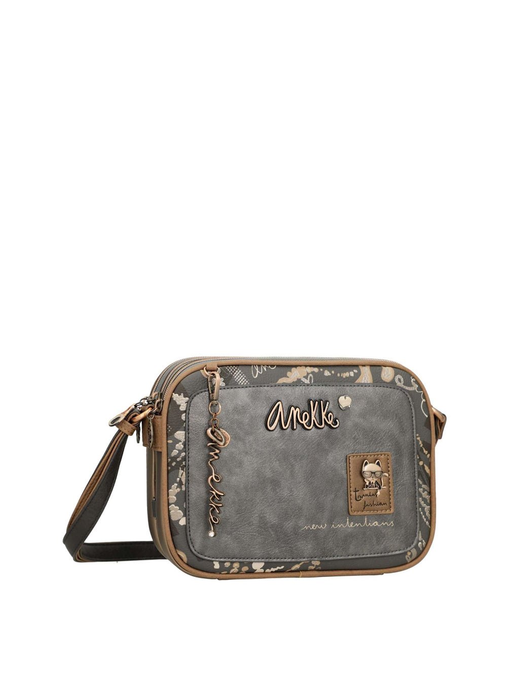 ANEKKE Borsa a Tracolla Donna - modello 41783-188 Grigio