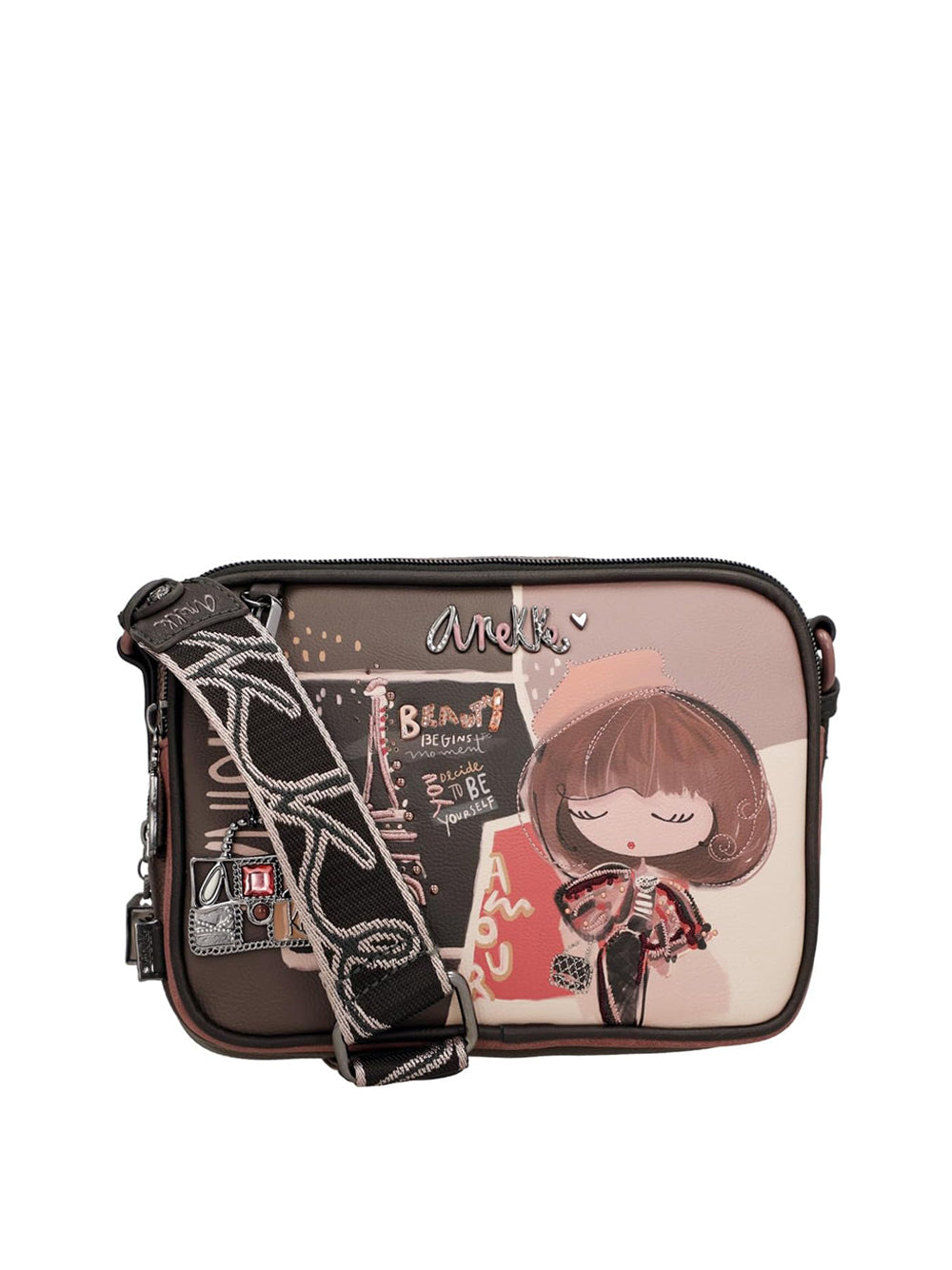 ANEKKE Borsa a Tracolla Donna - Multicolor modello 41803-183 Multicolore