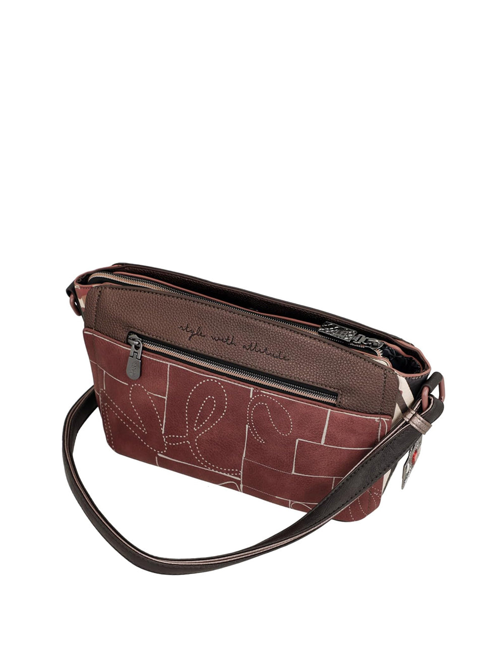 ANEKKE Borsa a Tracolla Donna - Multicolor modello 41803-513 Multicolore