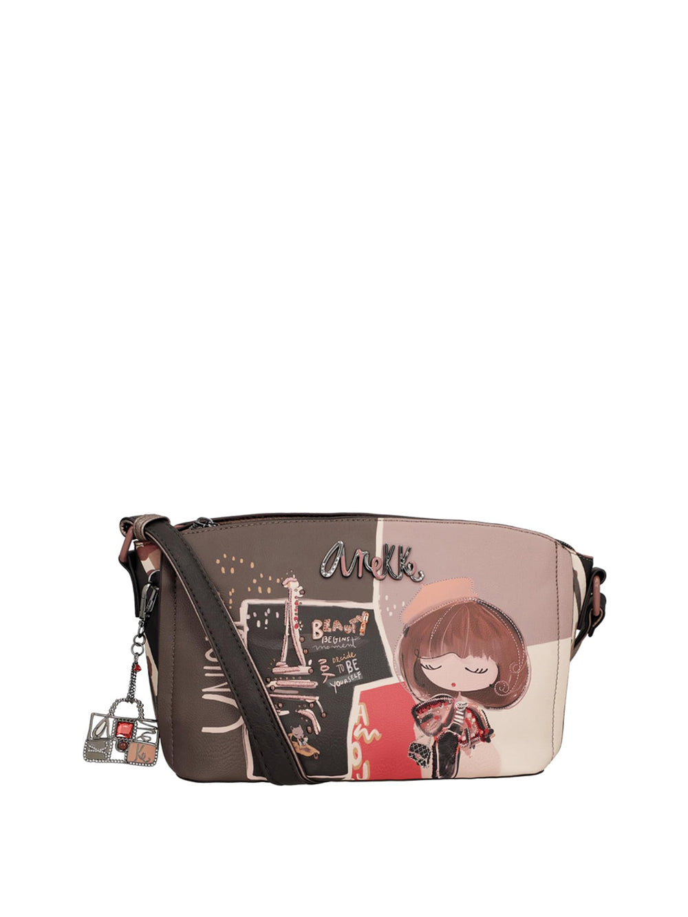 ANEKKE Borsa a Tracolla Donna - Multicolor modello 41803-513 Multicolore