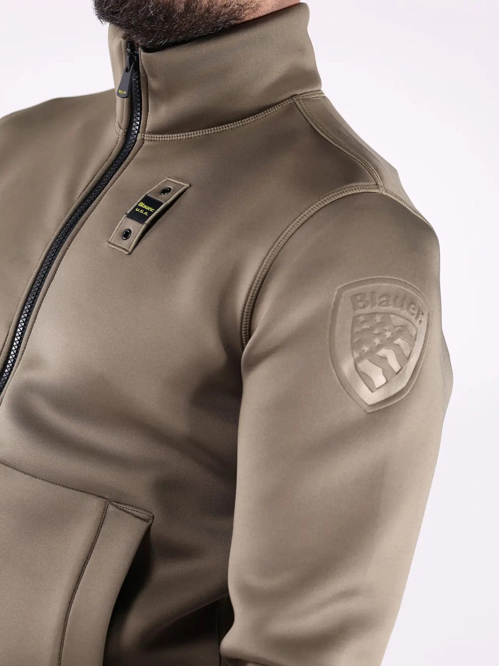 BLAUER Felpa Uomo - modello 25WBLUF01094 Verde