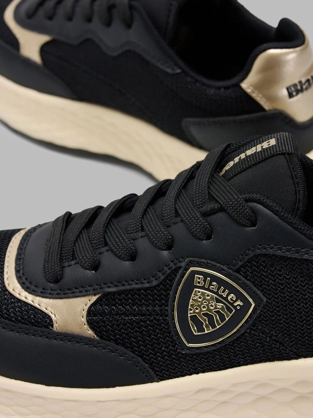 BLAUER Sneakers plantare estraibile Donna - modello F5LYNN01/LEG Nero