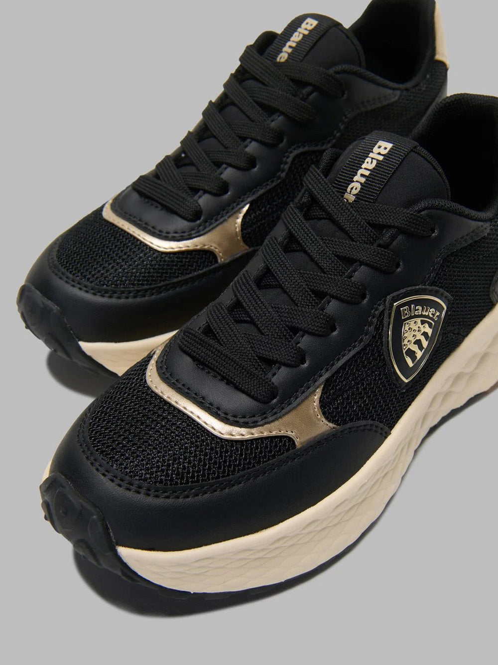 BLAUER Sneakers plantare estraibile Donna - modello F5LYNN01/LEG Nero