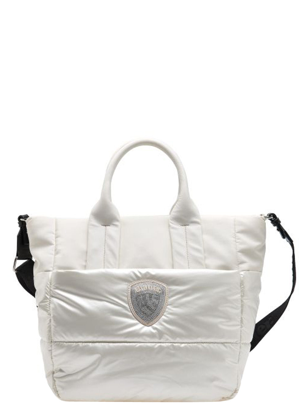 BLAUER Borsa Shopping Donna - modello F5QUARTXL01/PAD Bianco