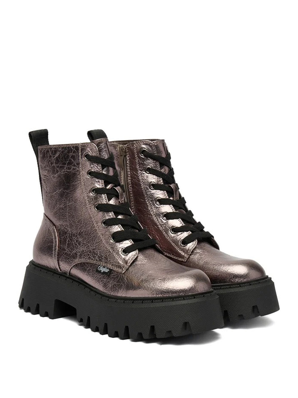 BUFFALO Stivaletti anfibio Donna - modello 1622596 Grigio